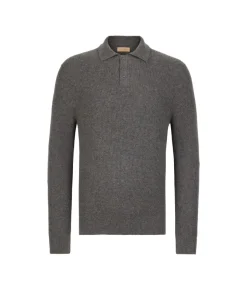 Polo punto waffle in Cashmere Ultrasoft