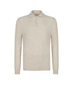 Polo punto waffle in Cashmere Ultrasoft