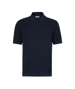 Polo punto waffle in cotone
