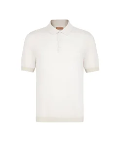 Polo punto waffle in cotone