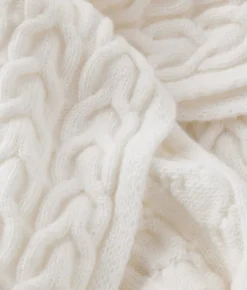Sciarpa con intreccio in Cashmere Ultrasoft