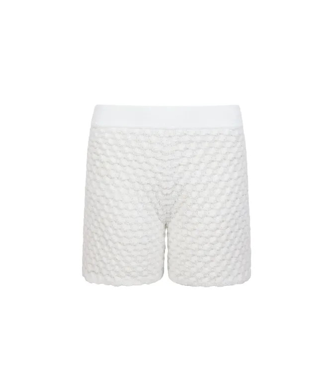 Shorts punto conchiglia