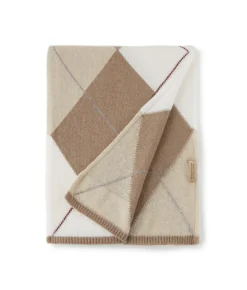 Stola a rombi in Cashmere Ultrasoft