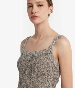 Top con pailettes