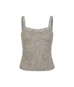 Top con pailettes
