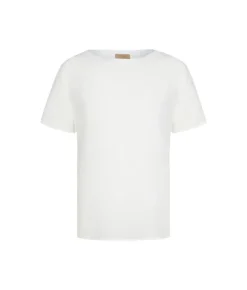 T-shirt barchetta in seta e modal
