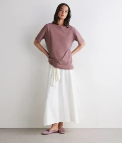 T-Shirt girocollo in cotone