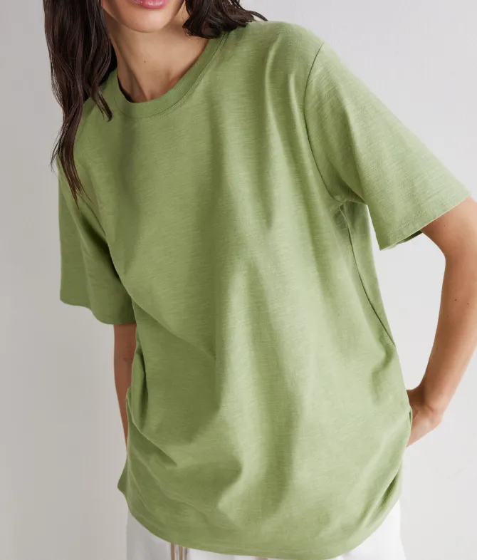 T-Shirt girocollo in cotone