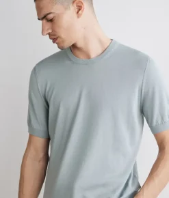 T-shirt girocollo in cotone