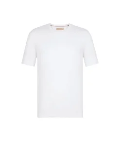 T-shirt girocollo in cotone