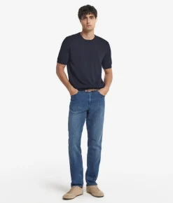 T-shirt girocollo in cotone