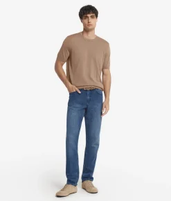 T-shirt girocollo in cotone