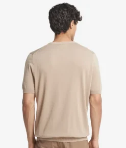 T-shirt girocollo in cotone