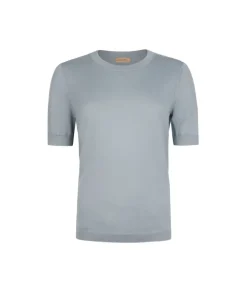 T-Shirt girocollo in cotone fresh