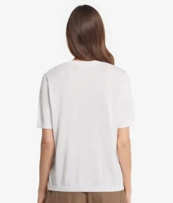 T-Shirt girocollo in cotone fresh