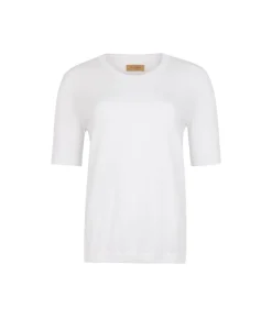T-Shirt girocollo in cotone fresh