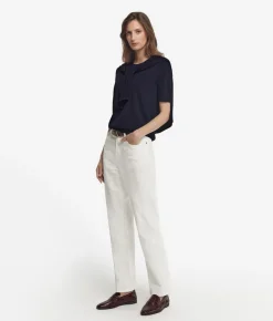 T-Shirt girocollo in cotone fresh