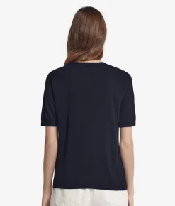 T-Shirt girocollo in cotone fresh
