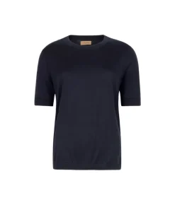 T-Shirt girocollo in cotone fresh