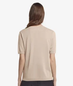 T-Shirt girocollo in cotone fresh