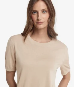 T-Shirt girocollo in cotone fresh