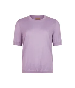 T-Shirt girocollo in cotone fresh