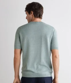 T-shirt in lino cotone