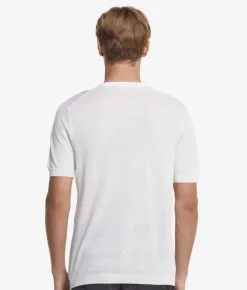 T-shirt in lino cotone