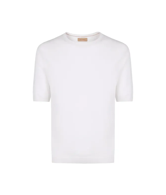 T-shirt in lino cotone