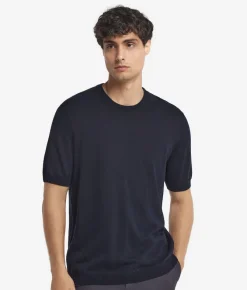 T-shirt in lino cotone