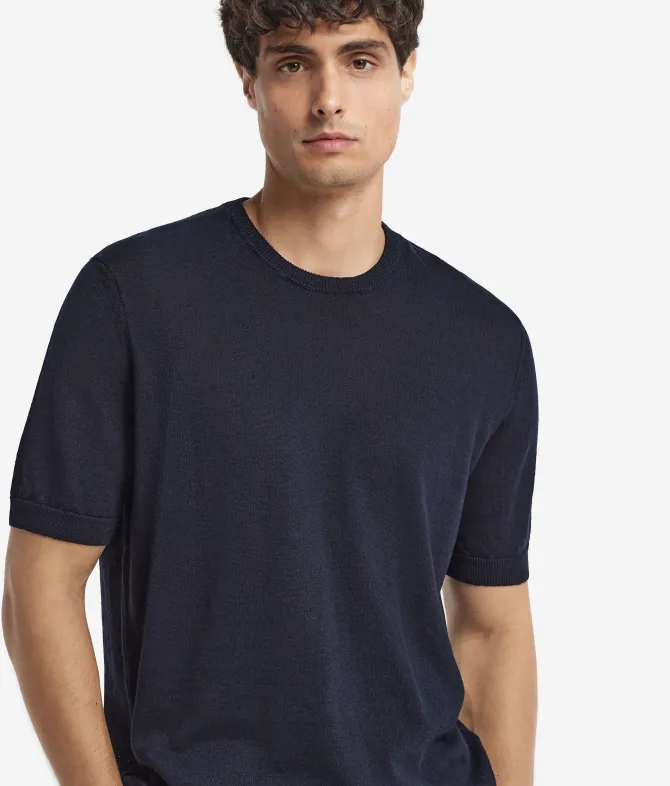 T-shirt in lino cotone