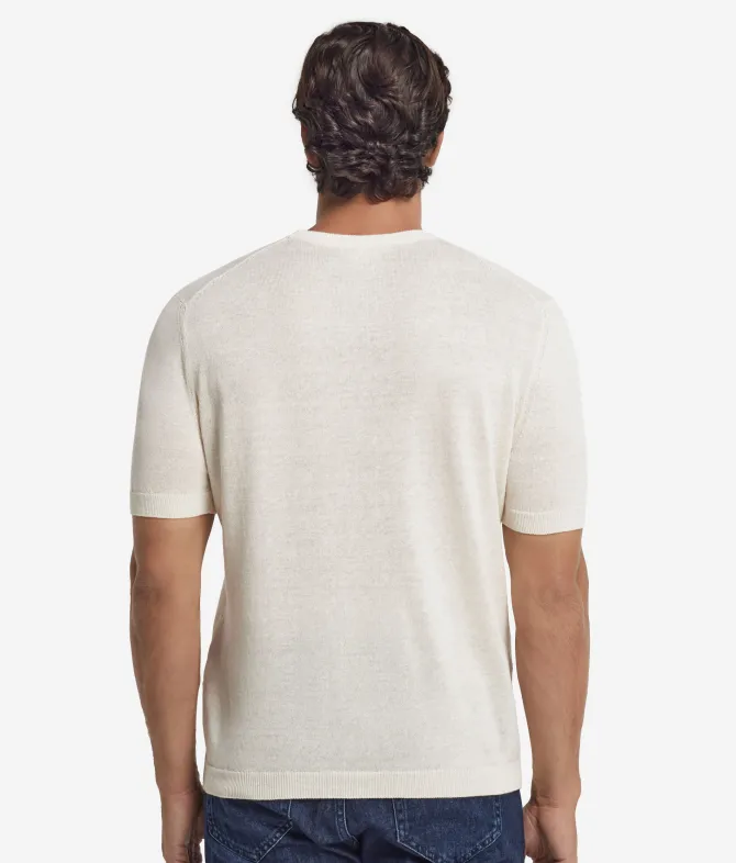 T-shirt in lino cotone