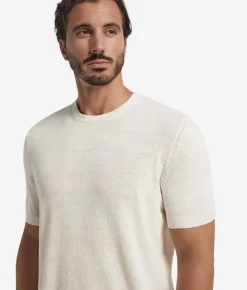 T-shirt in lino cotone