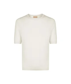 T-shirt in lino cotone