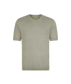 T-shirt in lino cotone