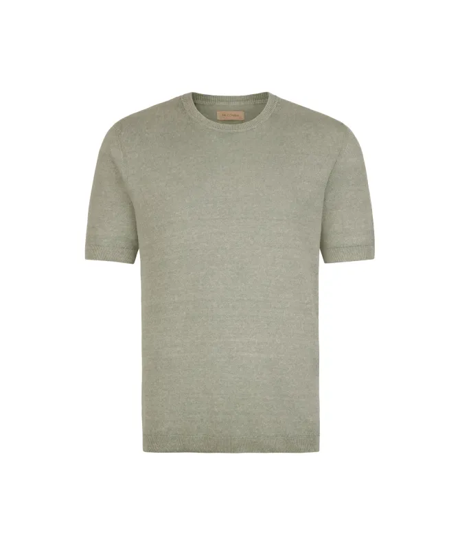 T-shirt in lino cotone