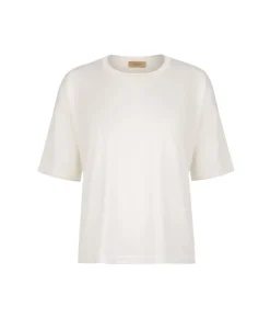 T-shirt over in Cashmere Silkfine
