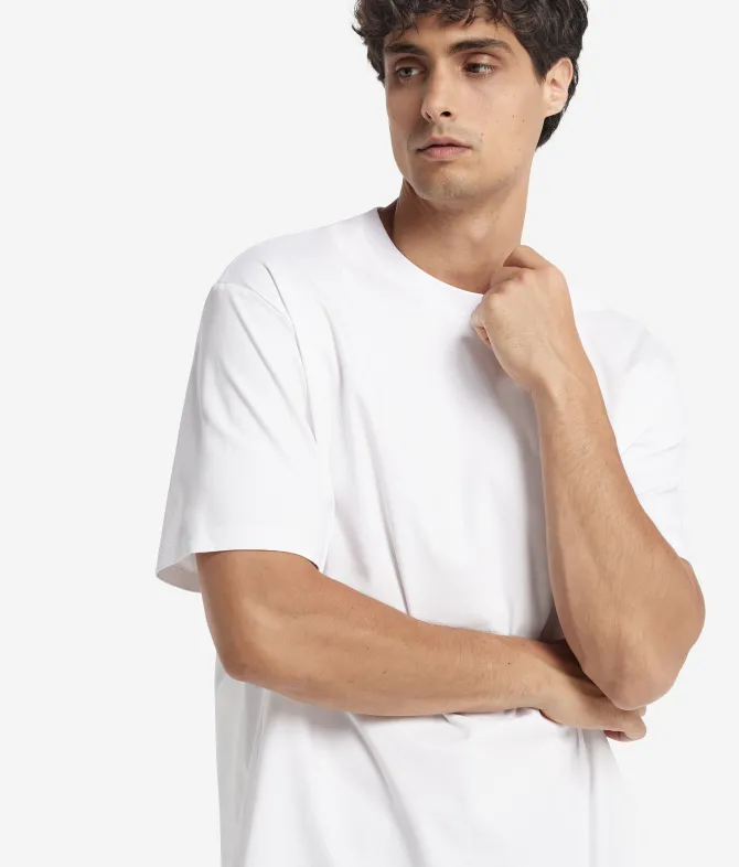 T-shirt over in cotone