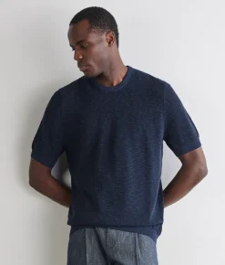 T-shirt punto waffle in cotone