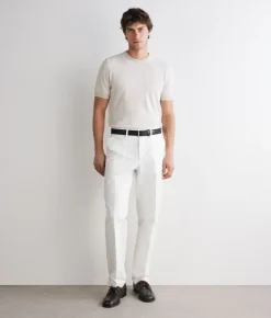 T-shirt punto waffle in cotone