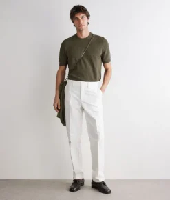 T-shirt punto waffle in cotone